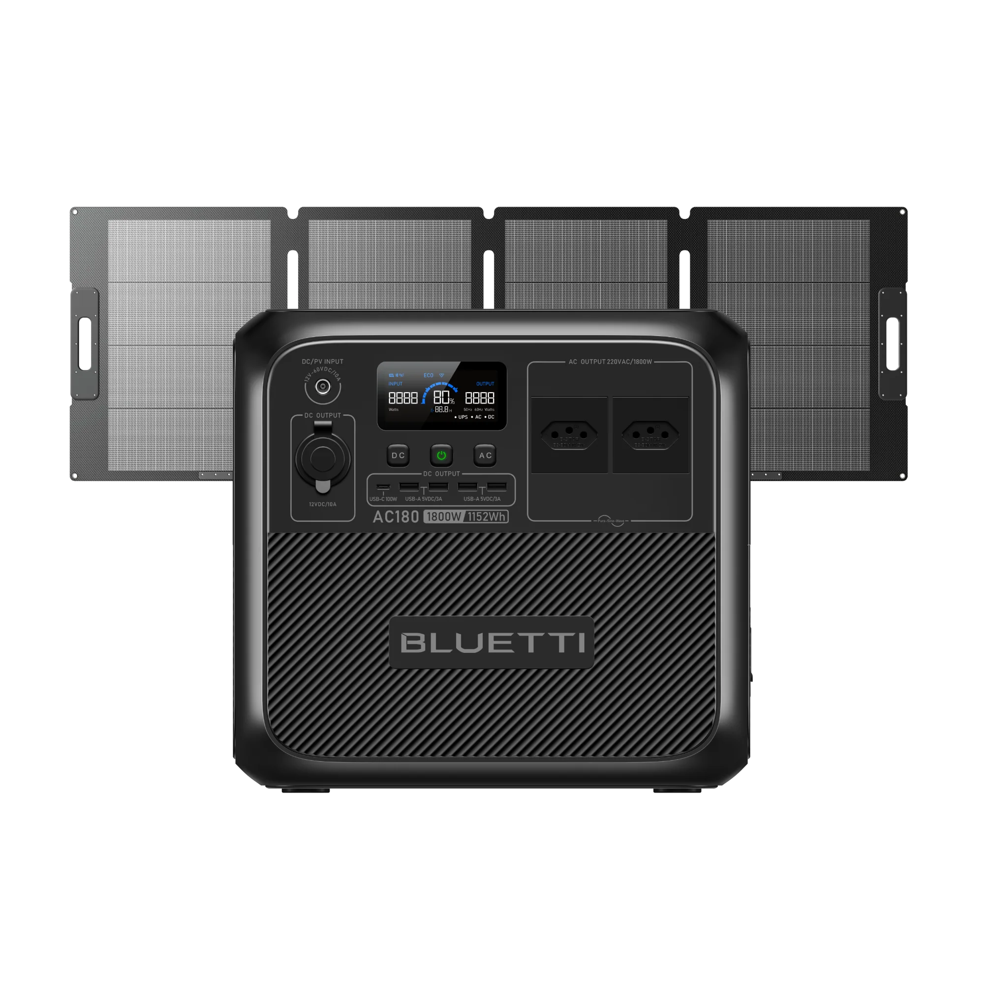 BLUETTI AC180 Estação de Energia Portátil | 1.800 W 1.152 Wh - Image 13