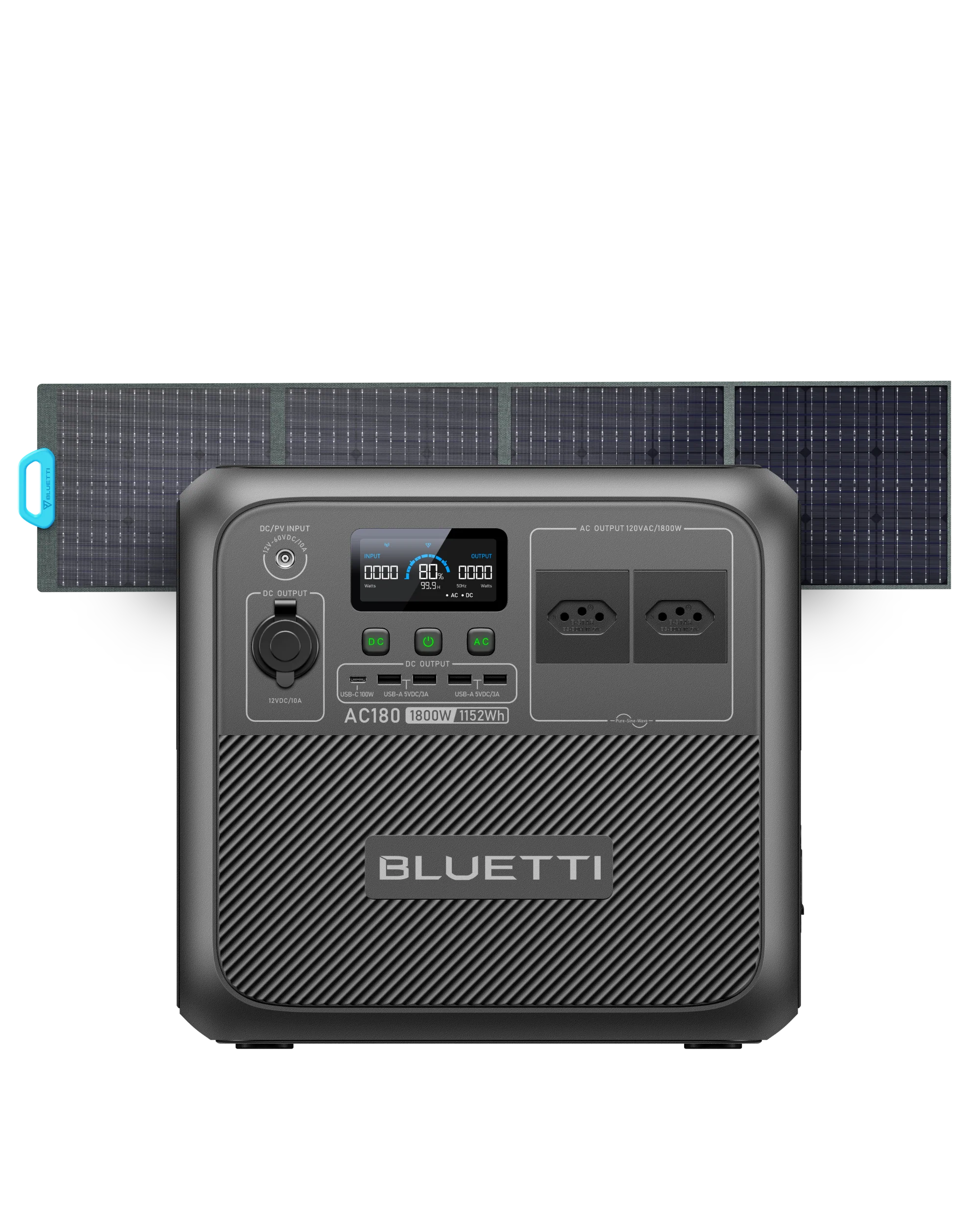BLUETTI AC180 Estação de Energia Portátil | 1.800 W 1.152 Wh - Image 14