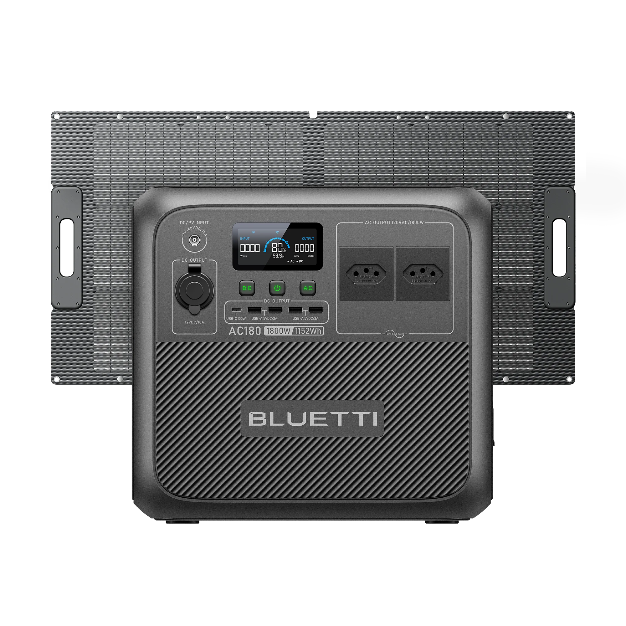 BLUETTI AC180 Estação de Energia Portátil | 1.800 W 1.152 Wh - Image 16