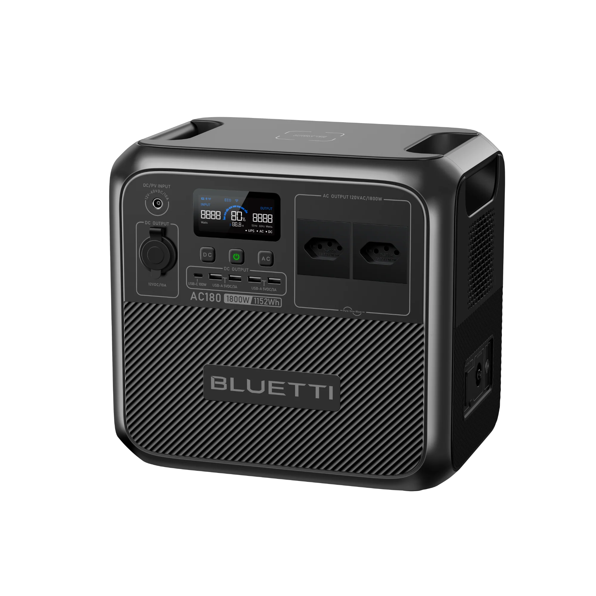 BLUETTI AC180 Estação de Energia Portátil | 1.800 W 1.152 Wh - Image 4