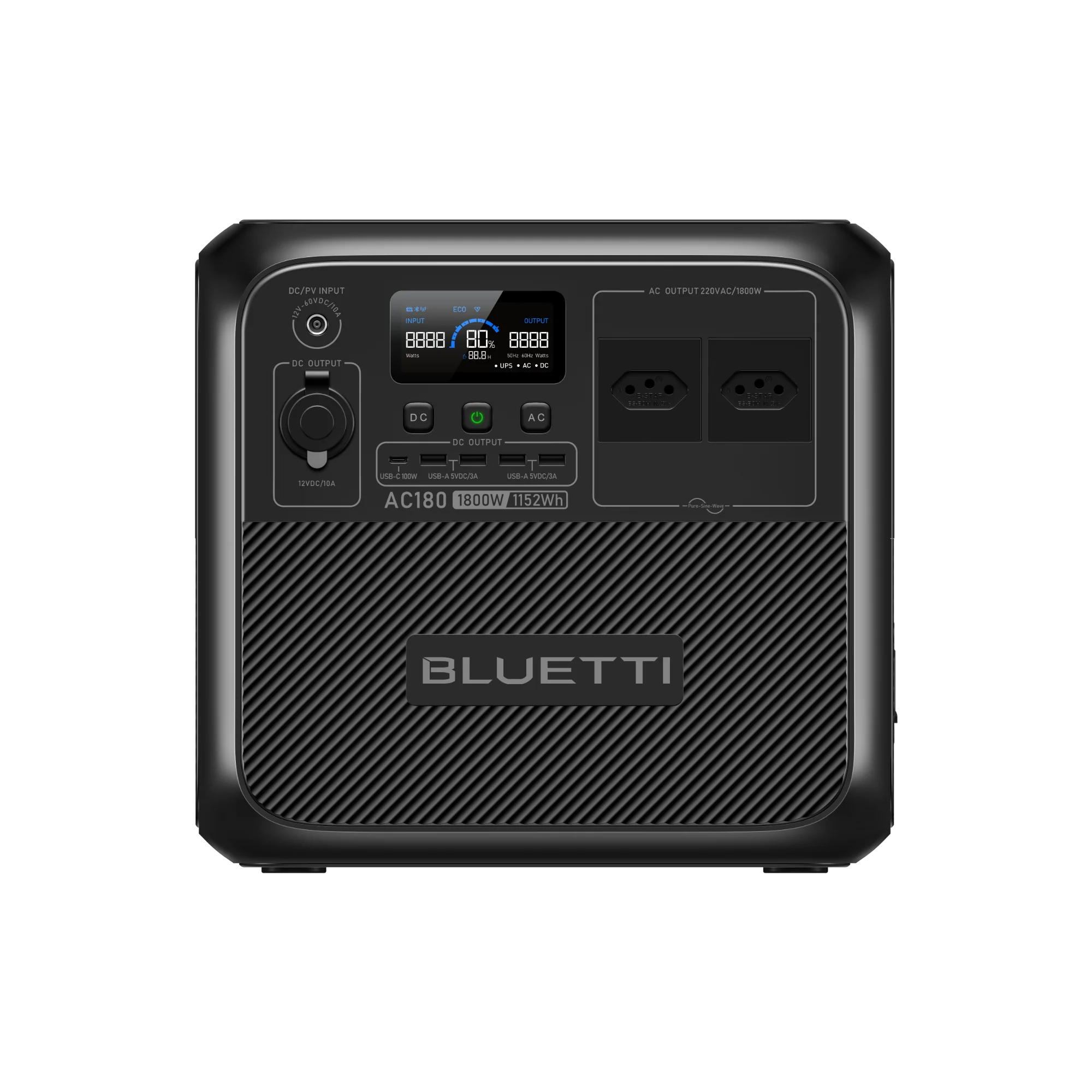BLUETTI AC180 Estação de Energia Portátil | 1.800 W 1.152 Wh - Image 8