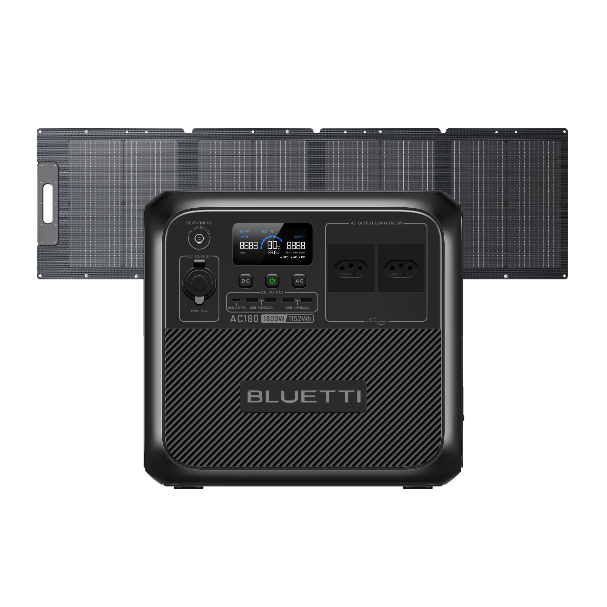 BLUETTI AC180 Estação de Energia Portátil | 1.800 W 1.152 Wh - Image 9