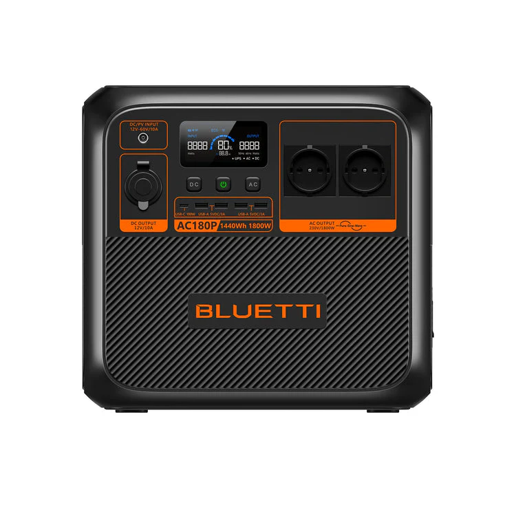 BLUETTI AC180P Estação de Energia Solar Portátil | 1.800 W 1.440 Wh - Image 4