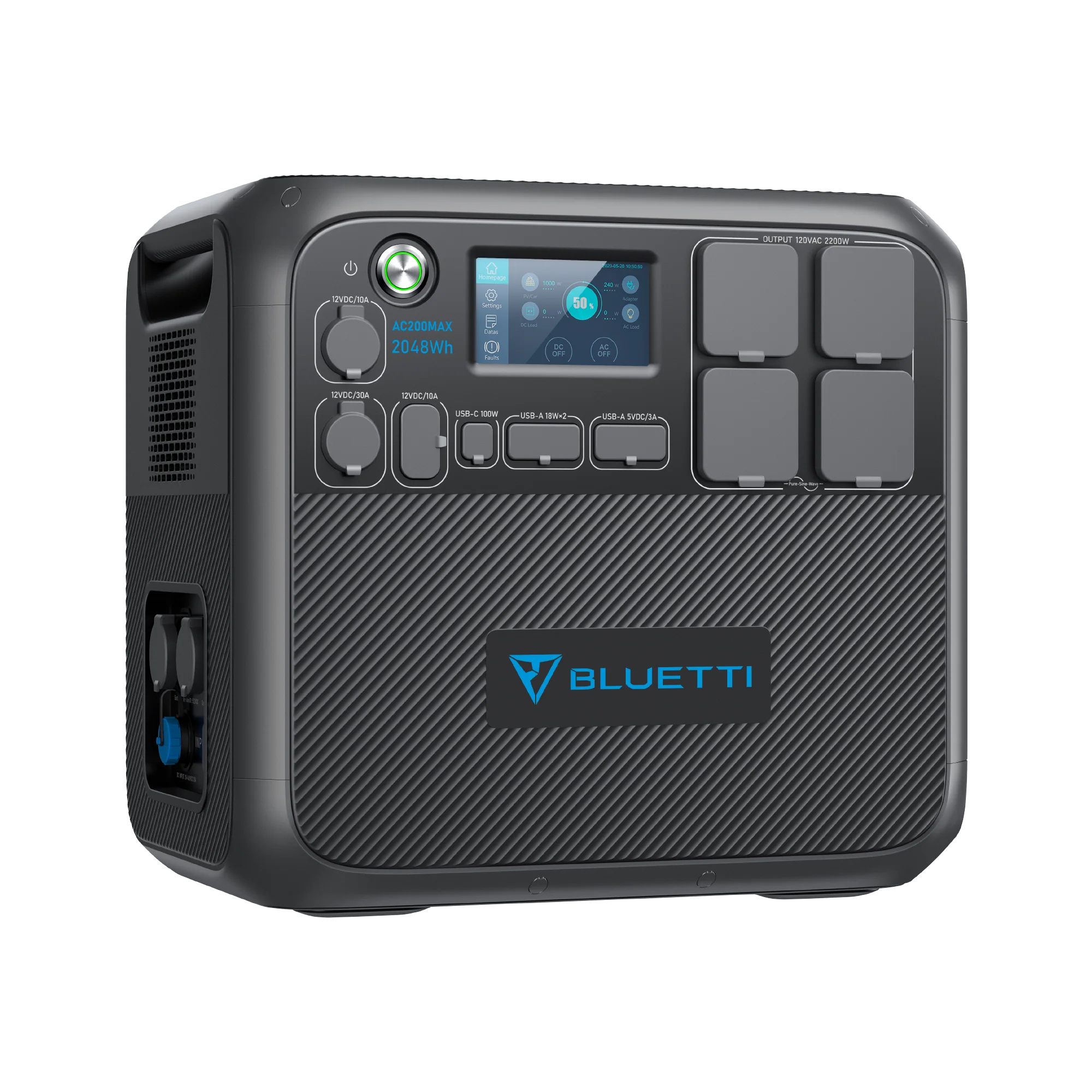 BLUETTI AC200MAX Central Elétrica Expansível | 2.200 W 2.048 Wh - Image 3