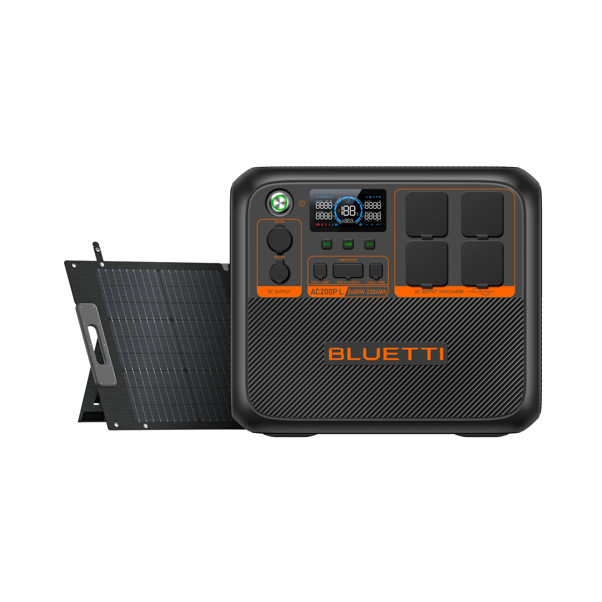 BLUETTI AC200PL Central Elétrica Expansível | 2.400 W 2.304 Wh - Image 4