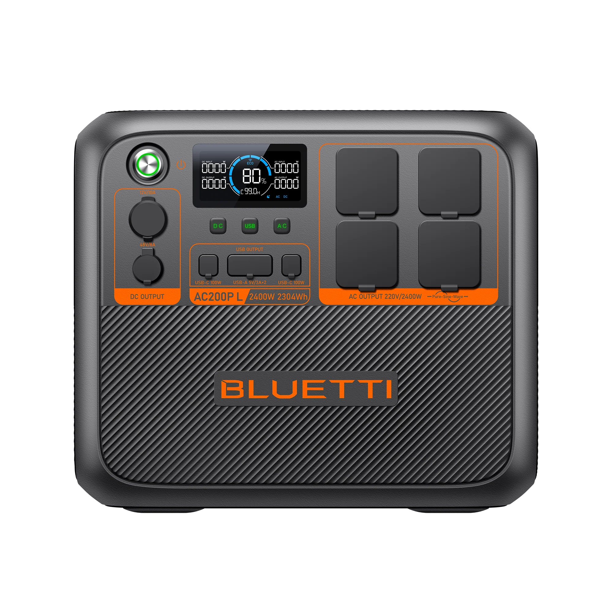 BLUETTI AC200PL Central Elétrica Expansível | 2.400 W 2.304 Wh - Image 5