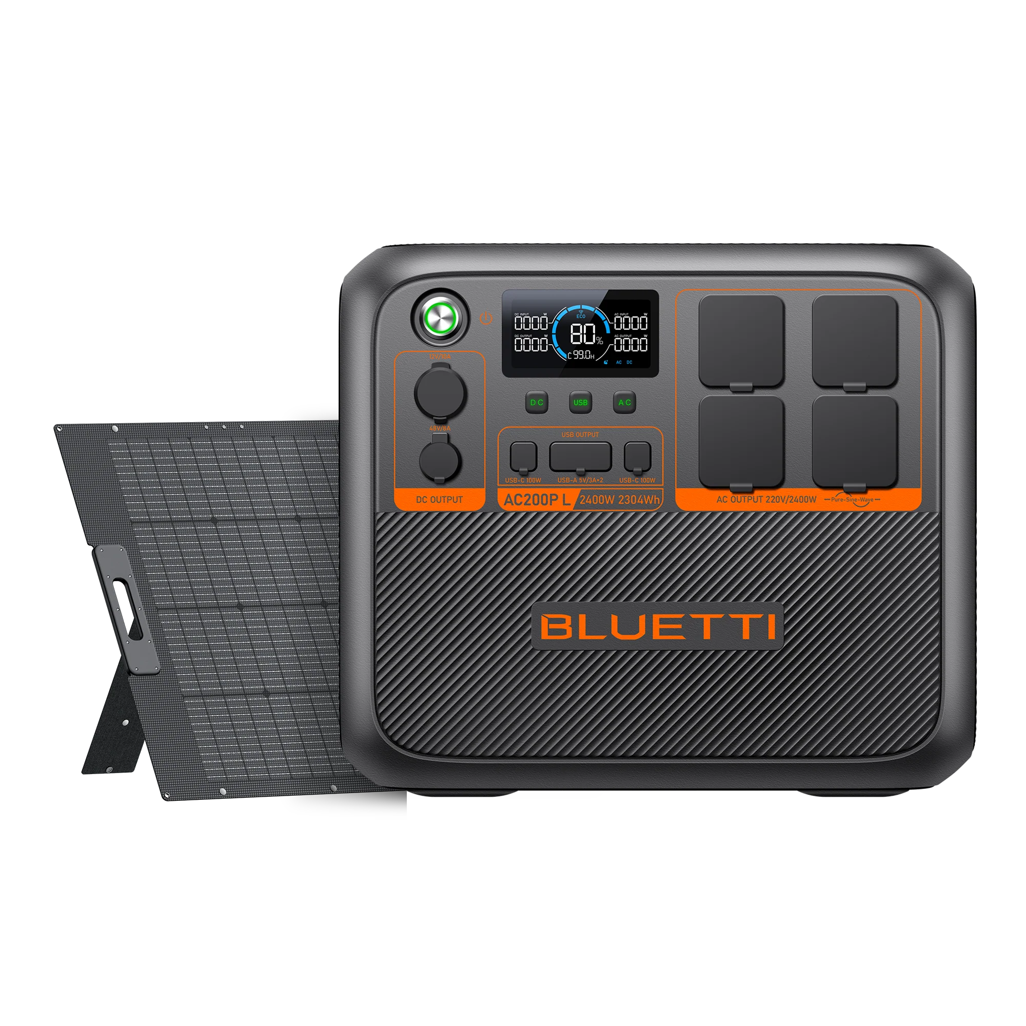 BLUETTI AC200PL Central Elétrica Expansível | 2.400 W 2.304 Wh - Image 6