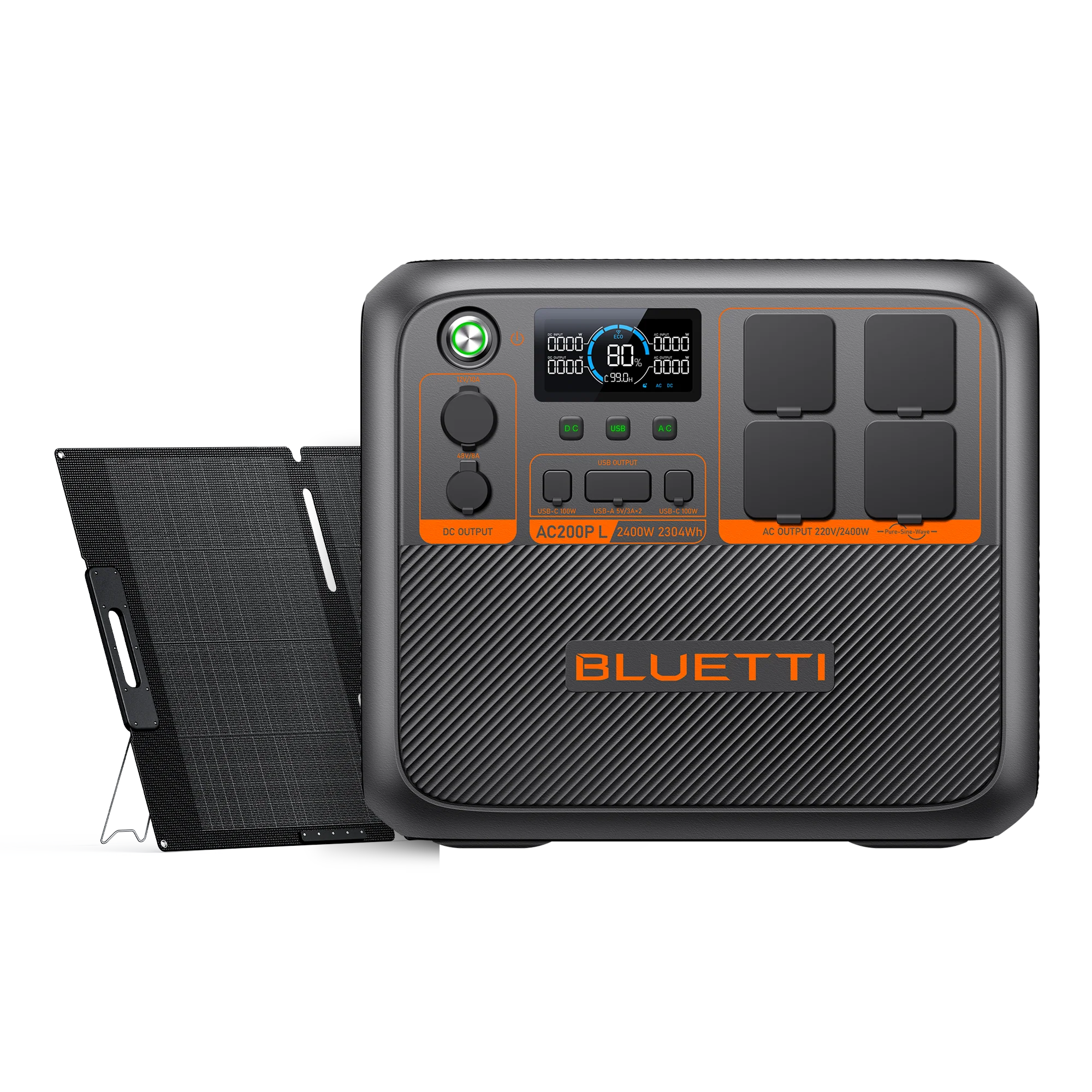 BLUETTI AC200PL Central Elétrica Expansível | 2.400 W 2.304 Wh - Image 8
