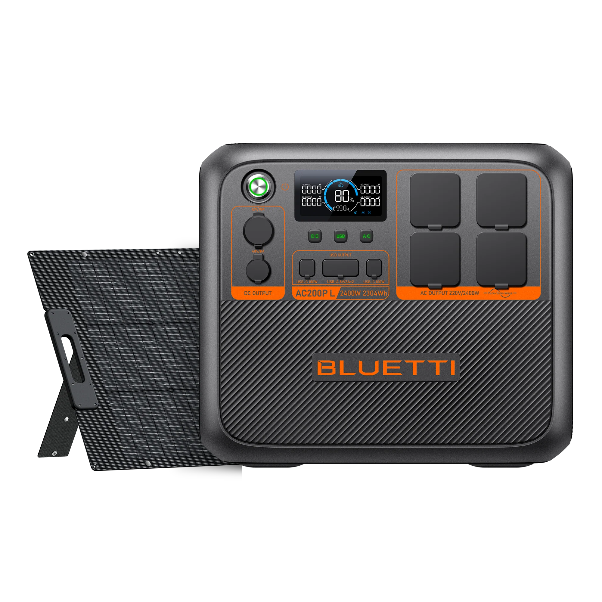 BLUETTI AC200PL Central Elétrica Expansível | 2.400 W 2.304 Wh - Image 9