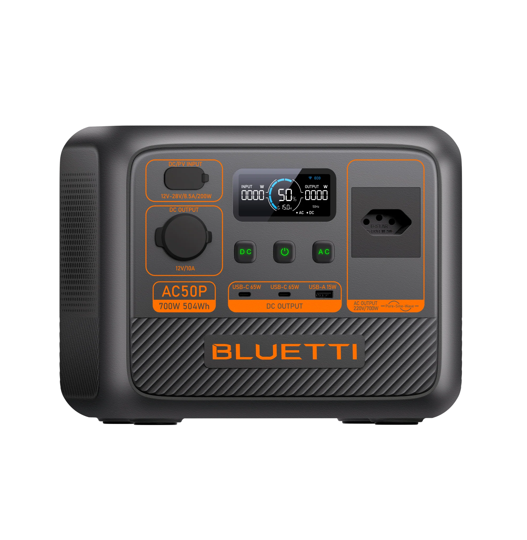BLUETTI AC50P Estação de Energia Portátil | 700 W 504 Wh - Image 3