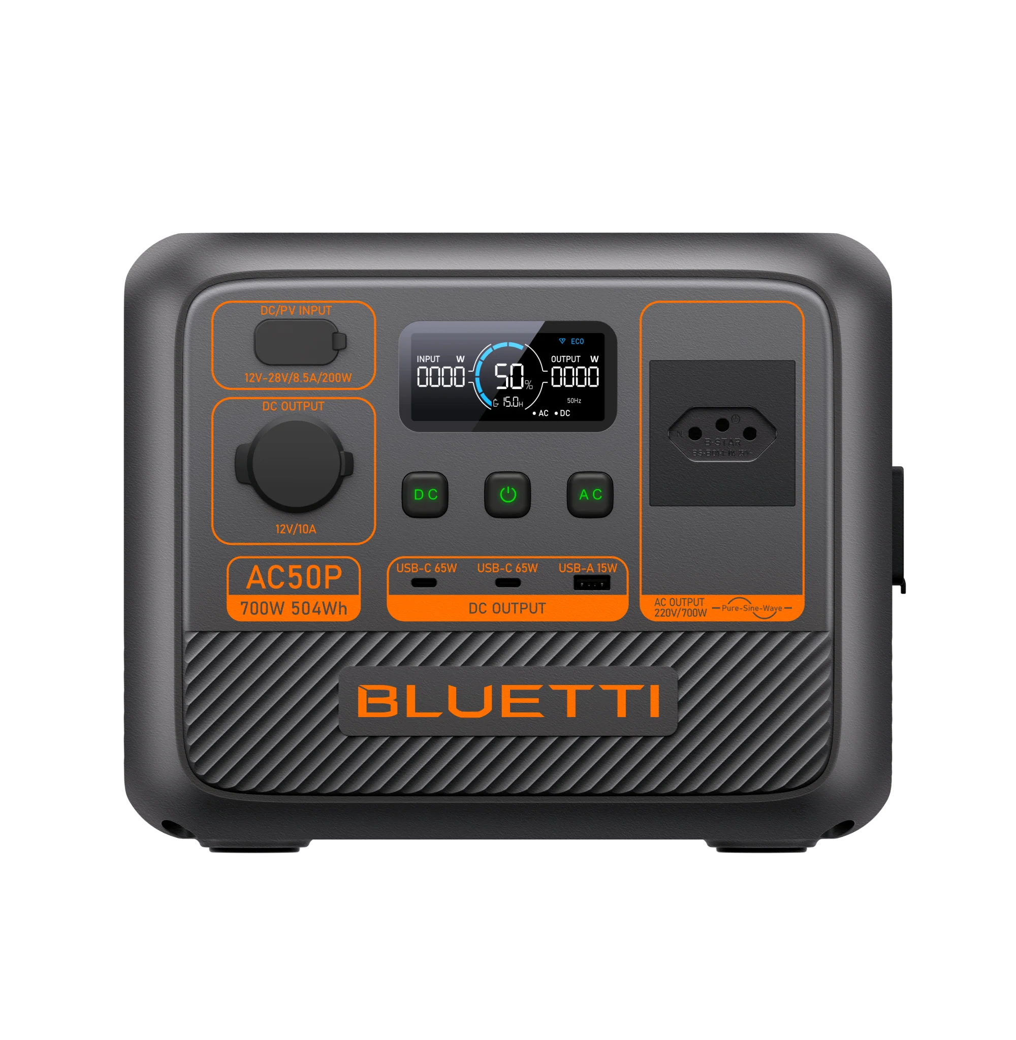 BLUETTI AC50P Estação de Energia Portátil | 700 W 504 Wh - Image 5