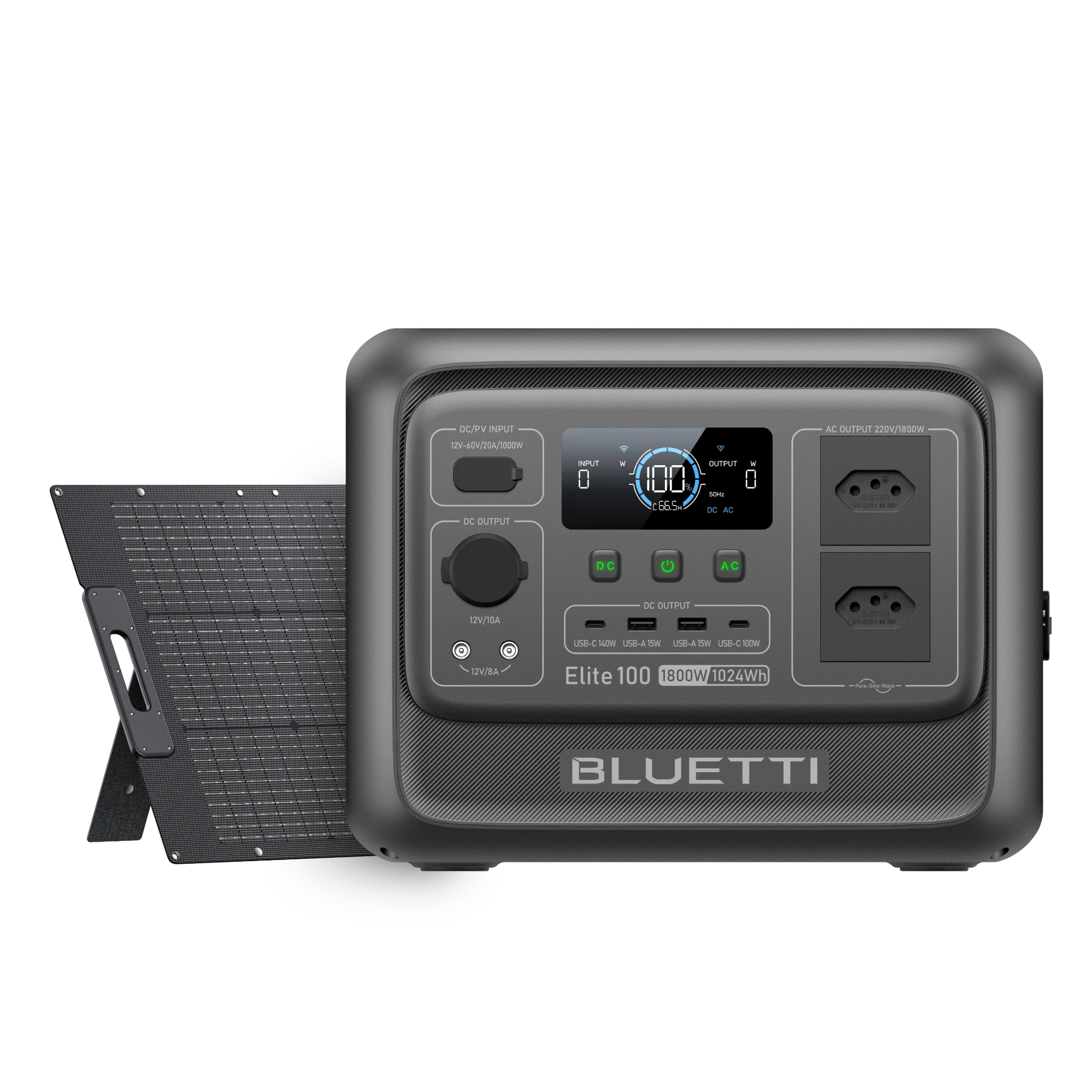 BLUETTI Elite 100 V2 Estação de Energia Portátil | 1.800W 1.024 Wh - Image 3