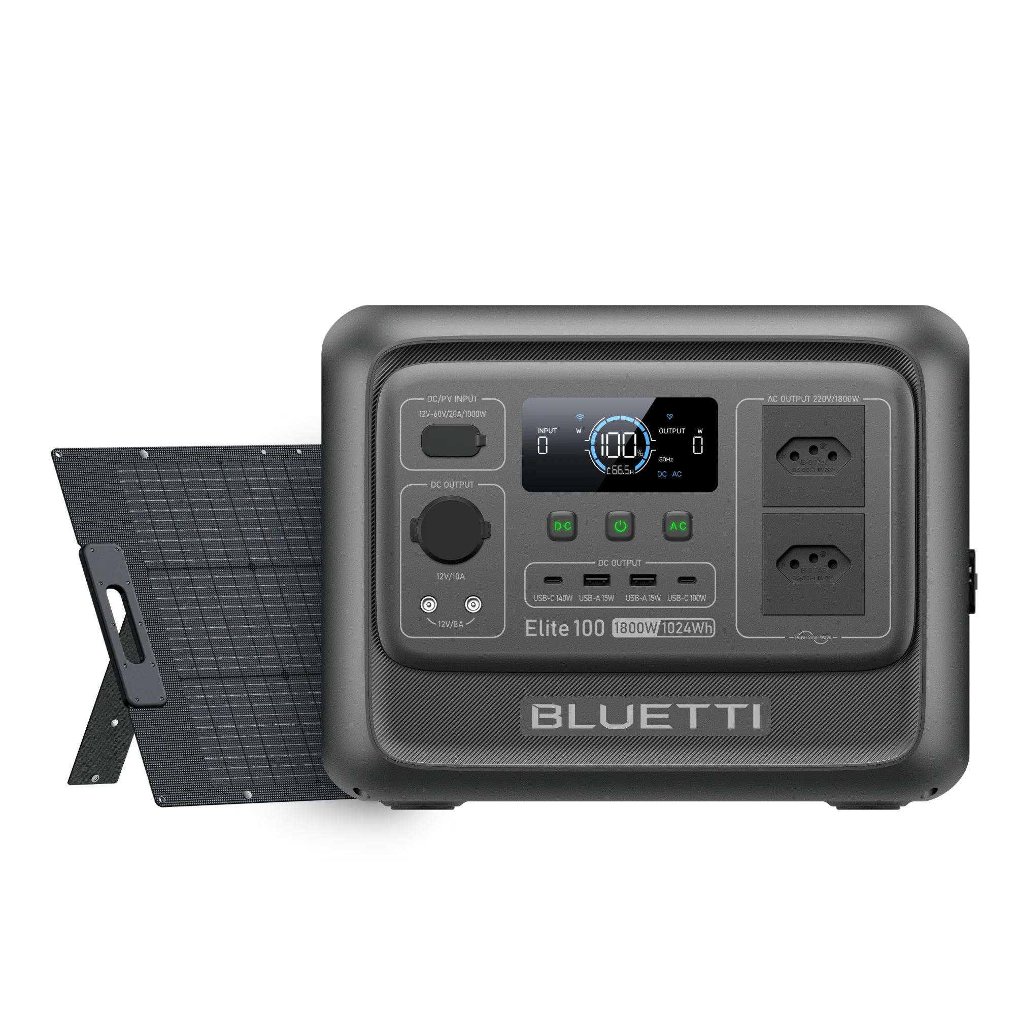 BLUETTI Elite 100 V2 Estação de Energia Portátil | 1.800W 1.024 Wh - Image 4