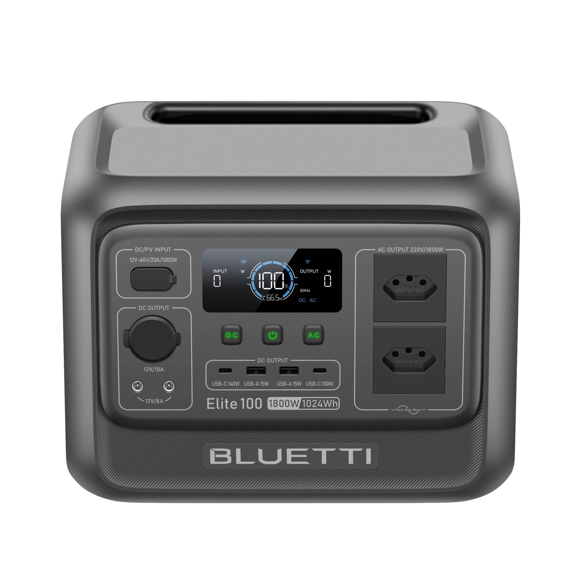 BLUETTI Elite 100 V2 Estação de Energia Portátil | 1.800W 1.024 Wh - Image 5