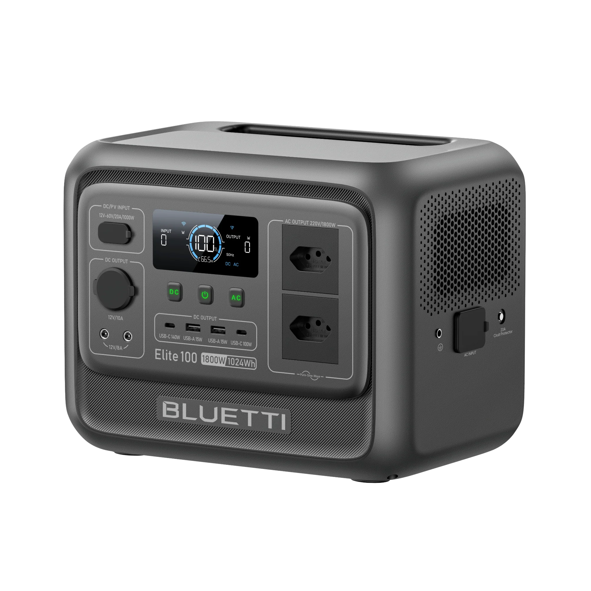 BLUETTI Elite 100 V2 Estação de Energia Portátil | 1.800W 1.024 Wh - Image 6