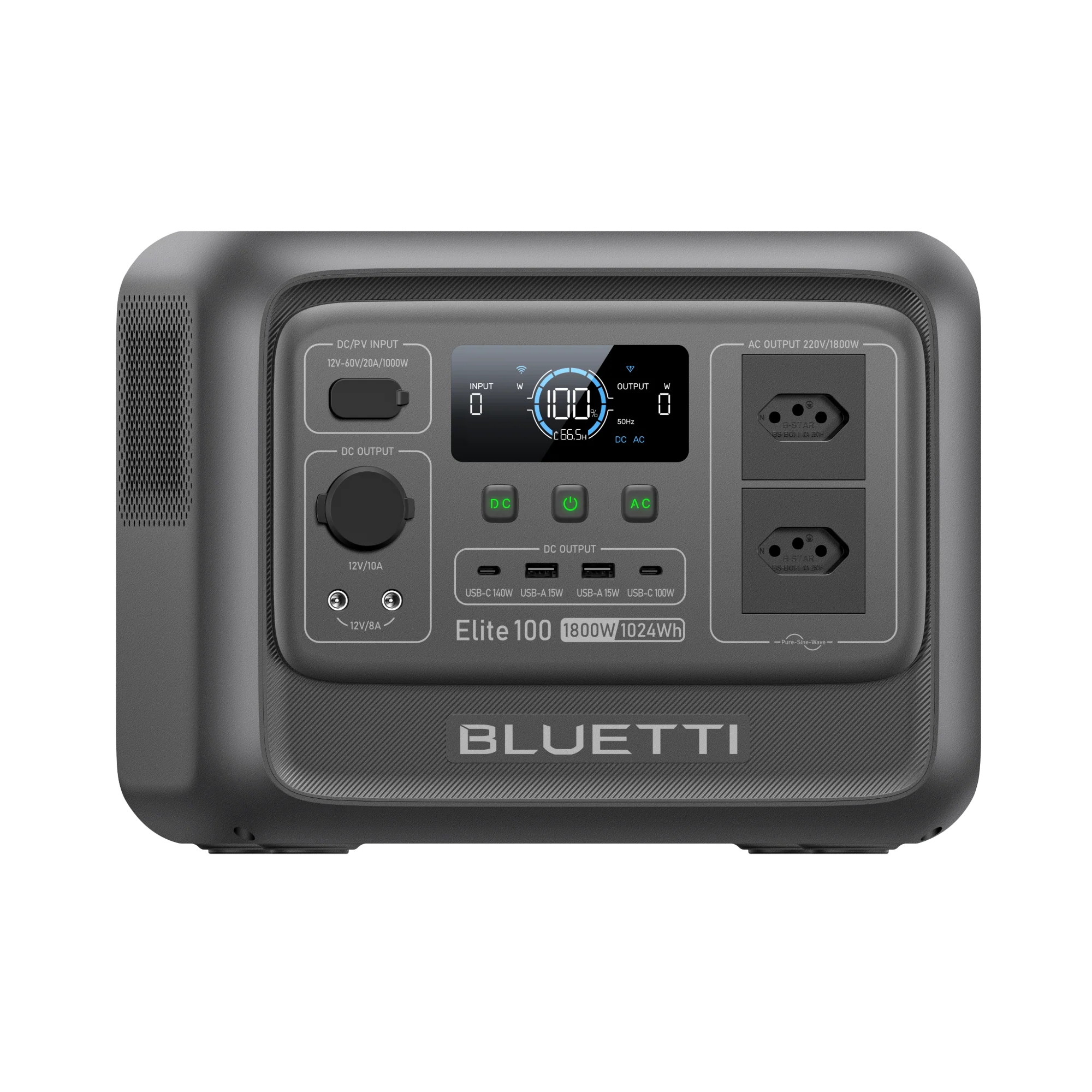 BLUETTI Elite 100 V2 Estação de Energia Portátil | 1.800W 1.024 Wh - Image 9