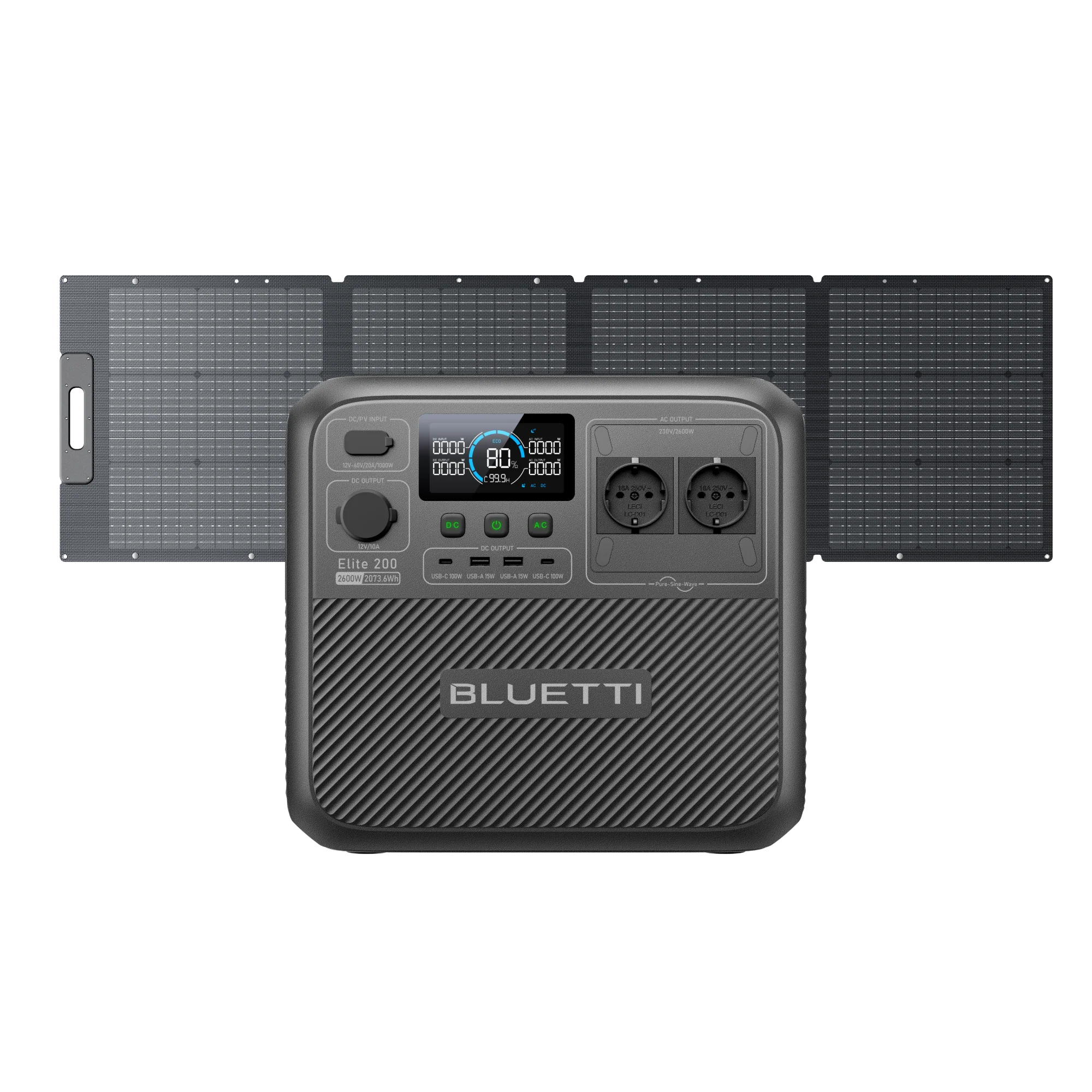 BLUETTI Elite 200 V2 Estação de Energia Portátil | 2.600 W 2.073,6 Wh - Image 16