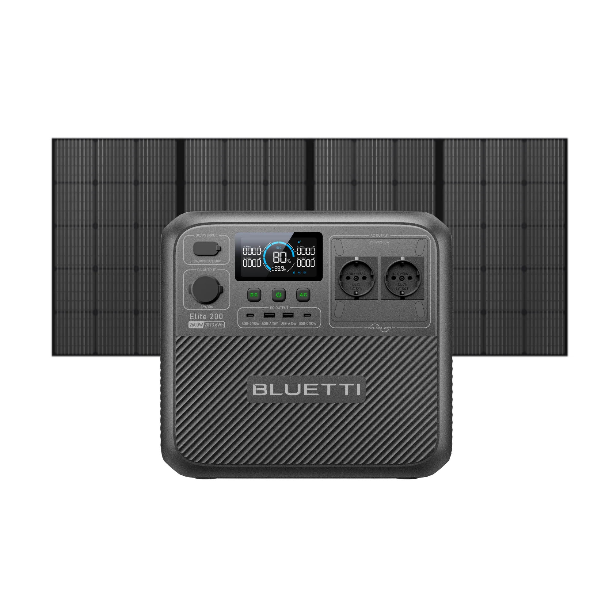 BLUETTI Elite 200 V2 Estação de Energia Portátil | 2.600 W 2.073,6 Wh - Image 17