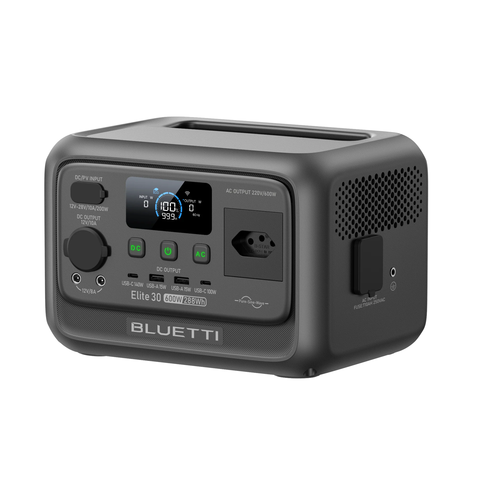 BLUETTI Elite 30 V2 Estação de Energia Portátil | 600 W 288 Wh - Image 8